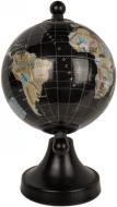 Image du produit Ootb Globe décoratif, noir, en plastique, environ 8 x 1