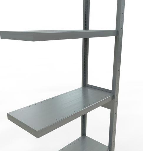 Actual product image Schulte Lagertechnik MULTIplus250 boltless add-on bay system with length bolts