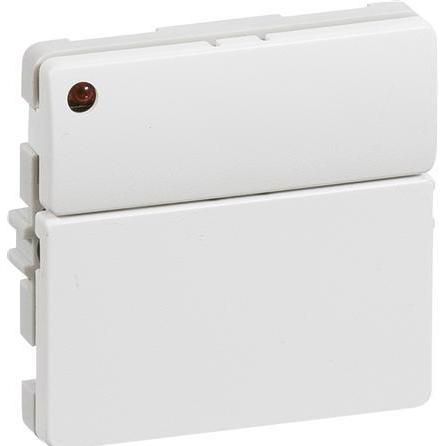 LK Svagstrømstryk Fuga2 slutte + diode, hvid, Automatisierung