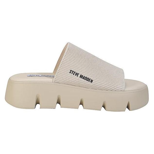 Steve Madden, Damen, Hausschuhe, Pantoletten Big Shot, Beige, (37)