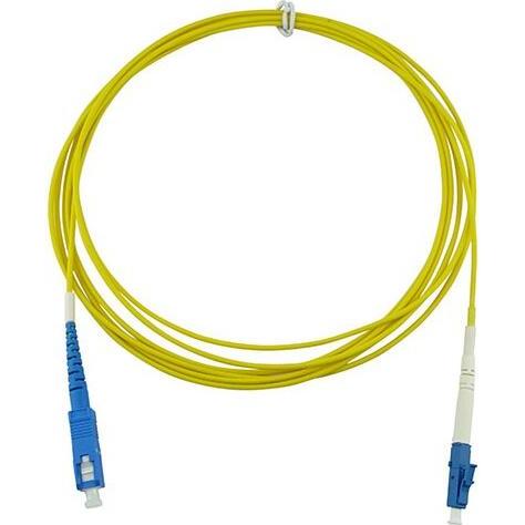 BlueOptics Simplex LWL Patchkabel LC-UPC/SC-UPC Singlemode 50 Meter (50 m), Netzwerkkabel