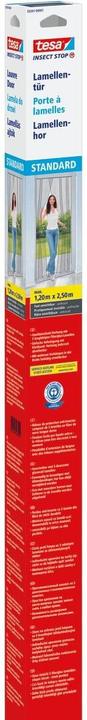 Image du produit tesa Moustiquaire STANDARD Porte à lamelles, Rideau avec Velcro, sans perçage (120 x 250 cm)