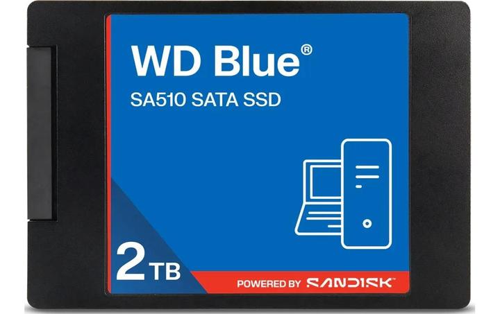 Actual product image SANDISK SSD Blue SATA 2TB 2.5 (2000 GB, 2.5")