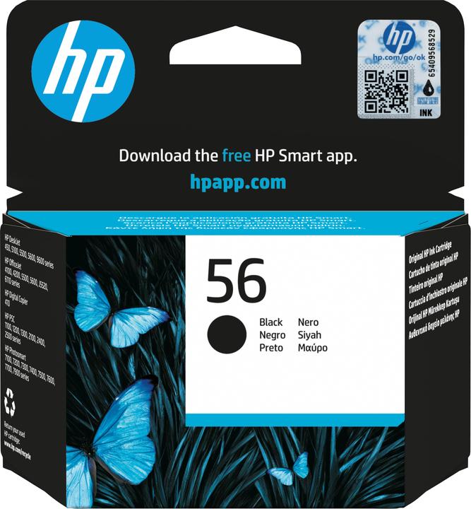 Actual product image HP 56 (PBK)