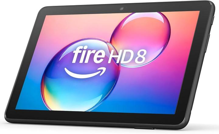 Produktbild Amazon Fire HD 8 Tablet (2024) WiFi 32GB mit Werbung schwarz B0CVDJ26VQ (nur WLAN, 8", 32 GB, Schwarz)