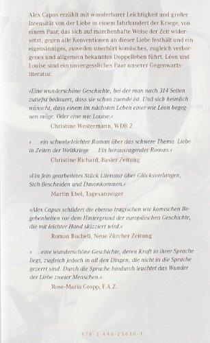 Produktbild Léon und Louise (Deutsch, Alex Capus, 2011)