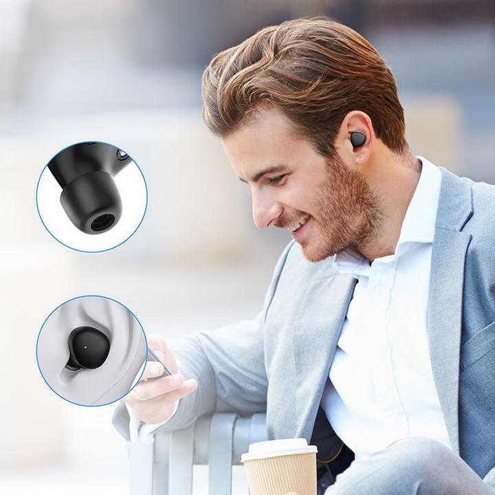 Produktbild Joyroom Drahtlose Kopfhörer TWS JR-TL1 Pro schwarz (NC, 8 h, Kabellos)