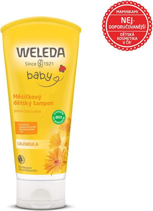 Actual product image Weleda Baby Calendula Shampoo And Body Wash (Liquid shampoo, 200 ml)