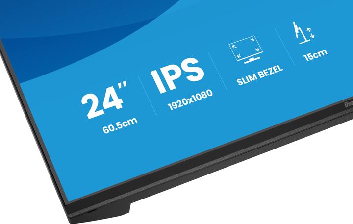 Image du produit iiyama 60,5cm (23,8") XB2491H-B1 16:9 HDMI+DP IPS (1920 x 1080 pixels, 23.80")