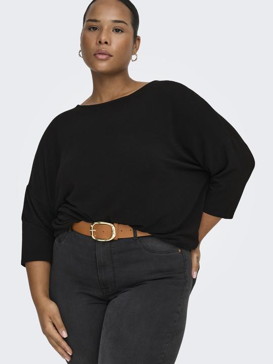 Immagine prodotto Only Top curvy dal taglio ampio con maniche a 3/4 (54, XL)