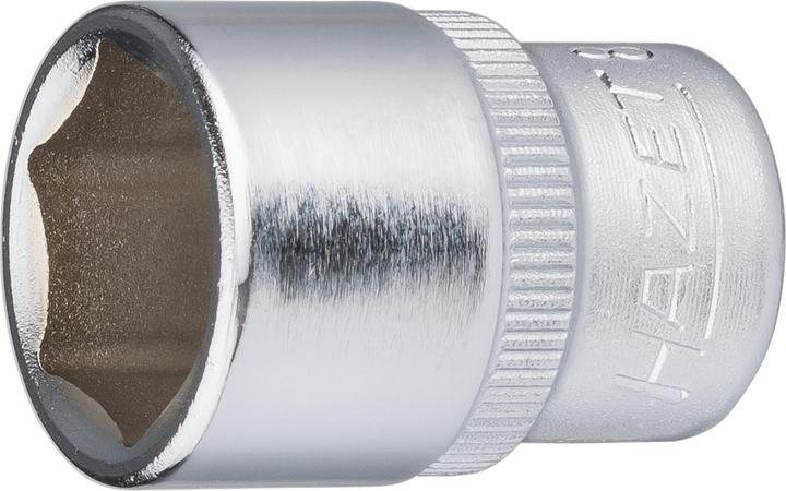 Productafbeelding HAZET Dop ∙ zeskant 850-13 ∙ Vierkant, hol 6,3 mm (1/4 inch) ∙ Buitenzeskant trekprofiel... (13 mm)