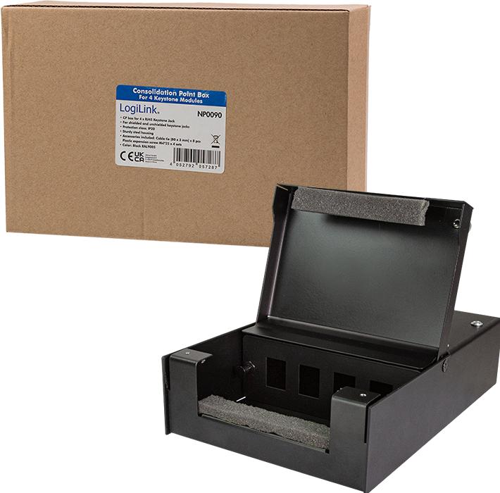 Immagine prodotto LogiLink Punto di consolidamento Box (CP) (Accessori di rete)