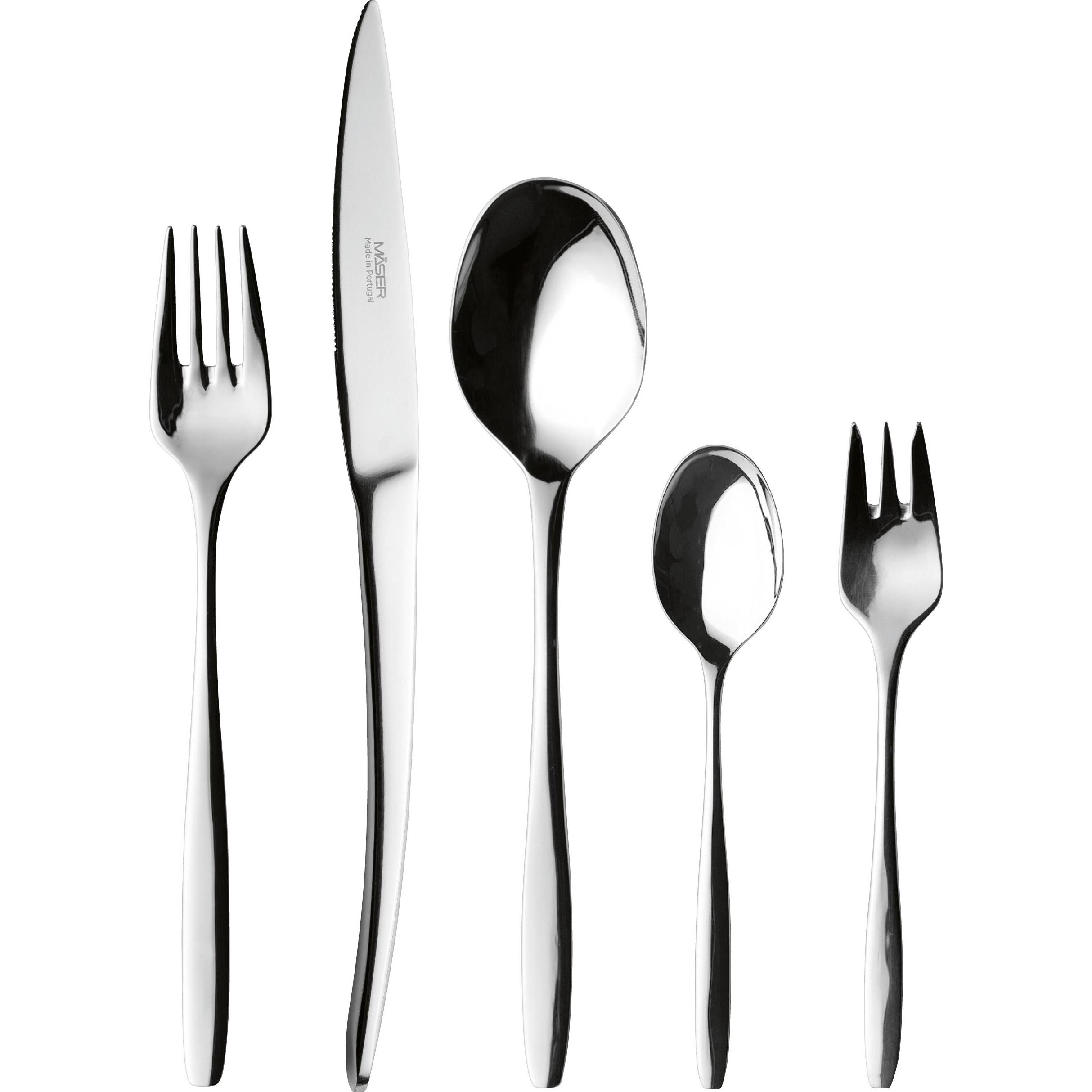 Mäser Nigran, Besteck, Silber