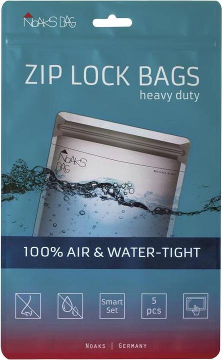 Actual product image Noaks Bag Smart Set 3 sizes/5 pieces (Liquid bags)