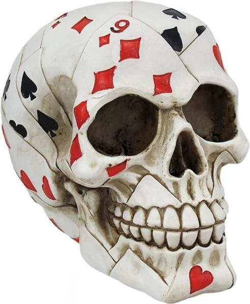 Image du produit Casinoshop Playing Card Poker Skull Figure