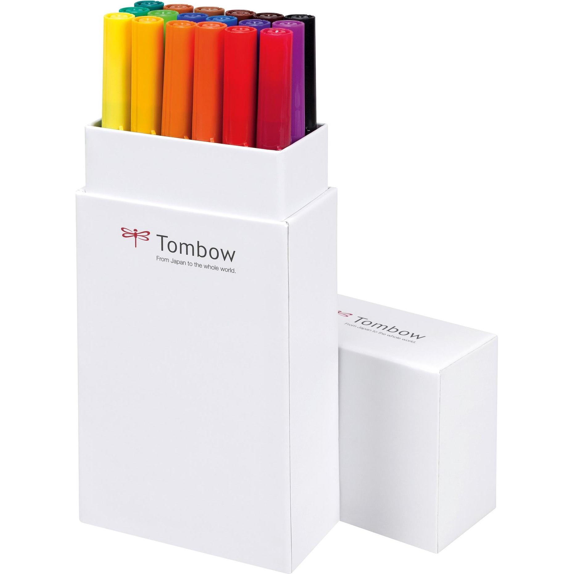 Tombow, Malstifte, ABT Dual Brush (Mehrfarbig, 18 x)