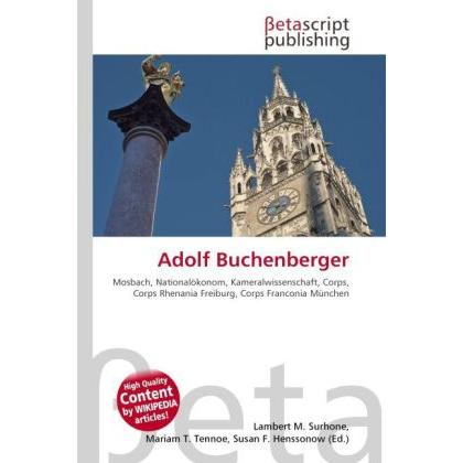 Adolf Buchenberger, Ratgeber