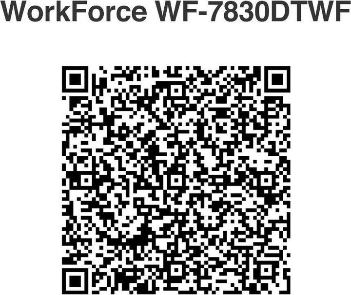 Actual product image Epson WorkForce WF-7830DTW (Ink, Colour)