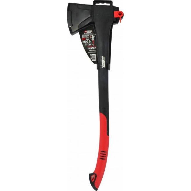 Thumbnail - Awtools, Axt + Beil, Siekiera Z Klinem 1800g Pełny Kompozyt Black Line