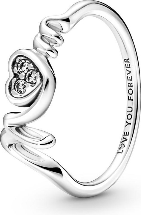 Pandora Mum Pavé Herz Ring