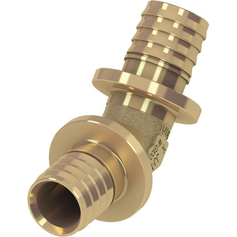 TECE, Rohrverbindungstechnik, TECEflex Winkelkupplung 45Grad, Rotguss d= 32/32mm (Winkelverbindung)