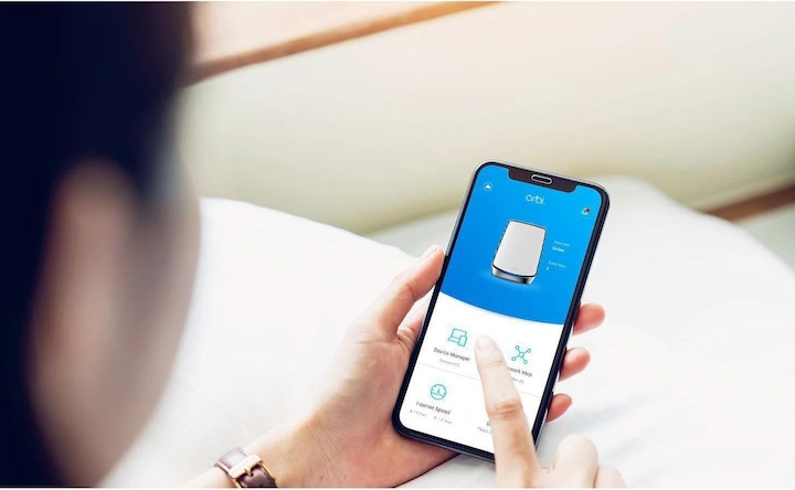 Actual product image Netgear Orbi WiFi 6 mesh system AX6000 (RBK852)