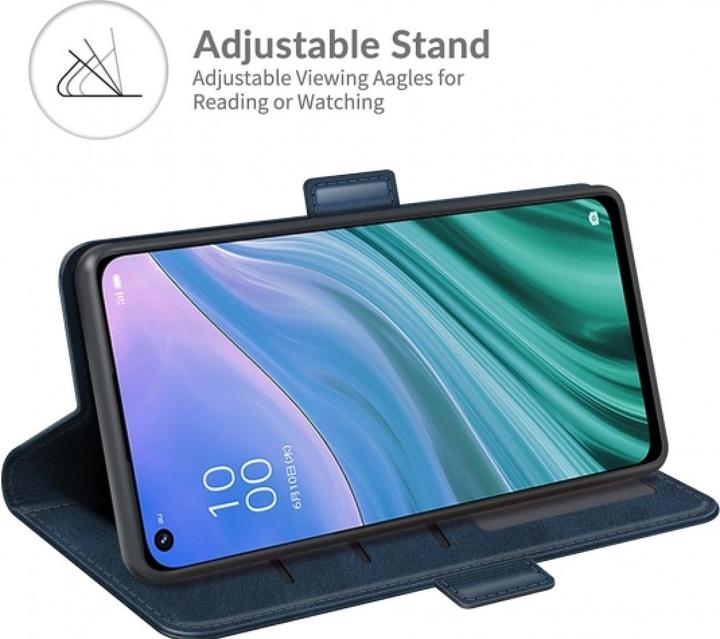 Produktbild Screenguard Oppo A74 5G CardLounge Lederhülle (Oppo A74 5G)