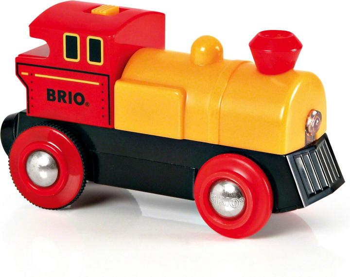 Brio Locomotiva a batteria gialla