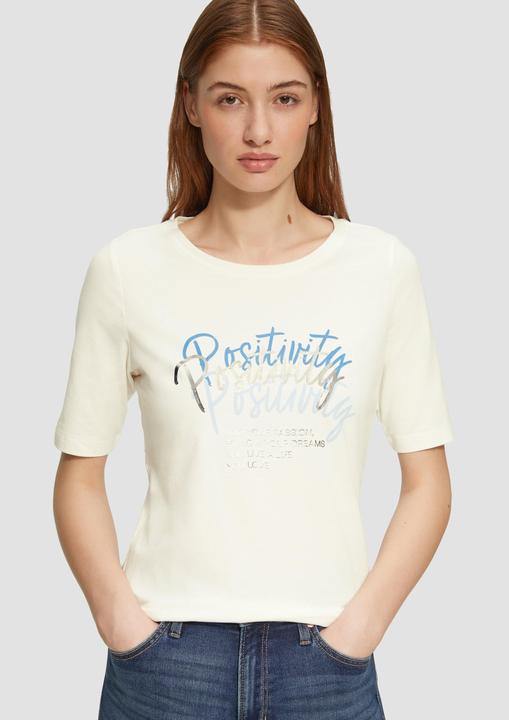 Produktbild S.Oliver T-Shirt Jersey-T-Shirt im Slim Fit mit Frontprint (42)