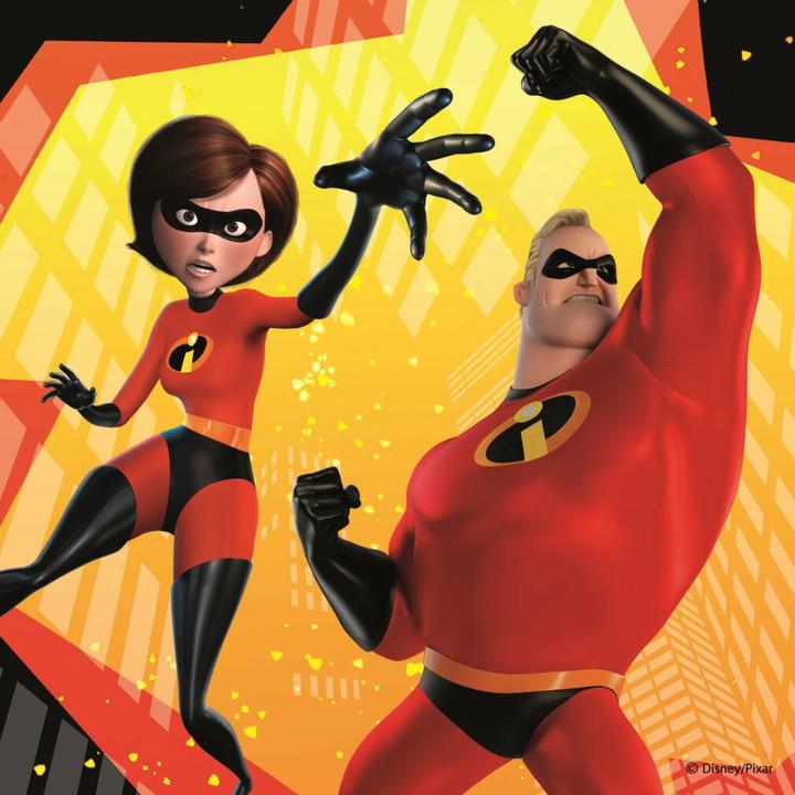 Image du produit Dino Puzzle Les Indestructibles 2, 3x55 pièces (55 pièces)