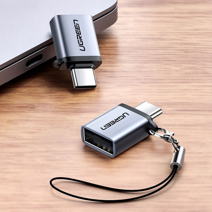 Produktbild Ugreen USB-C 3.1 zu USB-A 3.0 Buchse Adapter (USB Typ C, USB-A)