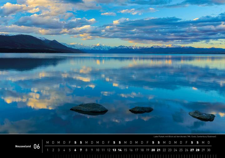 Produktbild Neuseeland Premiumkalender 2026