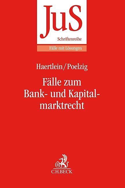Produktbild BECK Fälle zum Bank- und Kapitalmarktrecht (Deutsch, 2019)