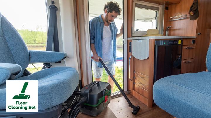Image du produit Bosch Home & Garden AdvancedVac 18V-8 (Aspirateur eau et poussière)