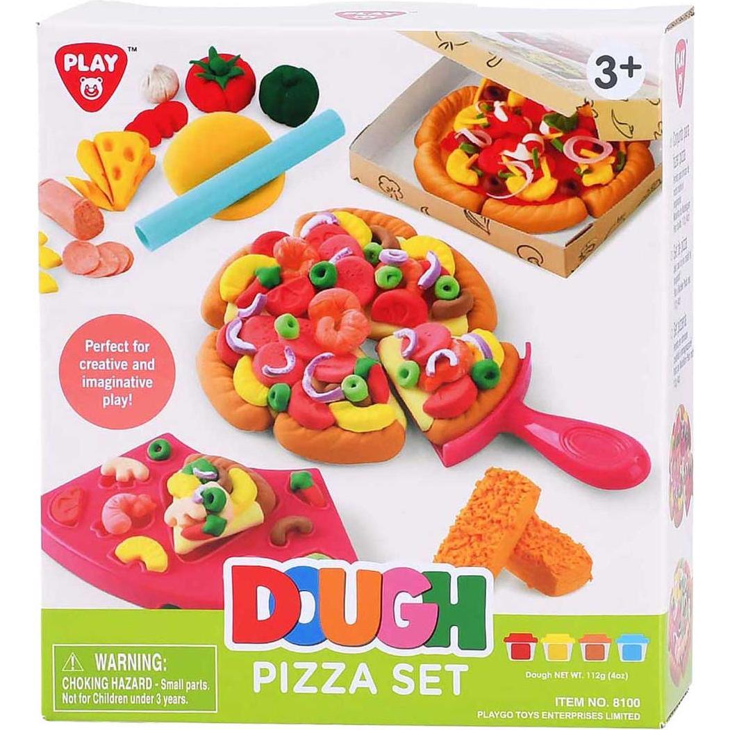 PlayGo Pizza-Ton-Set - 4 Tontöpfe (65836858)