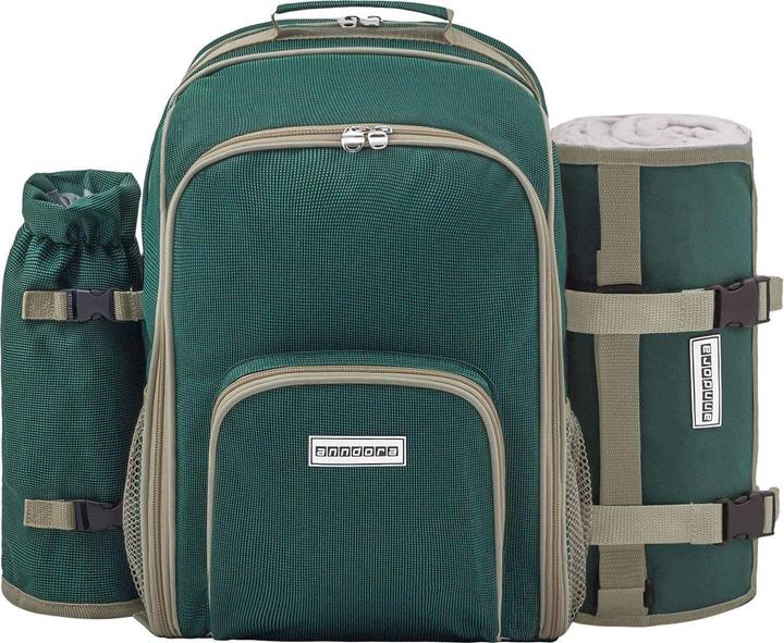 Anndora Picnic Backpack, Green Set