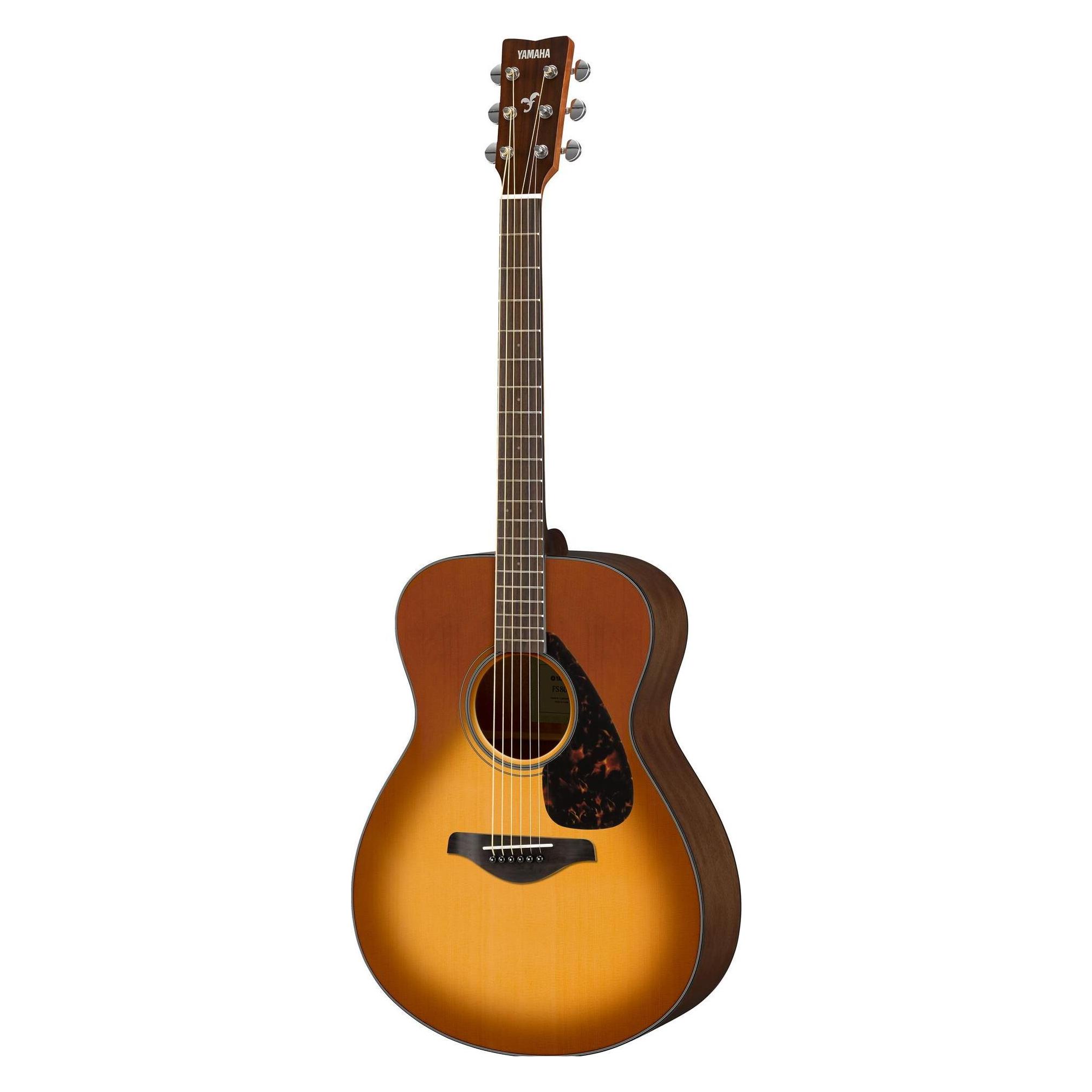 Yamaha Westerngitarre FS800 – Sandburst (Akustik Gitarre, Fichte, Harnstoff, Nato, Okoume, Rosenholz, Rosewood, Spruce, Walnut), Gitarre, Braun