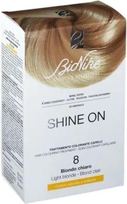 Produktbild BioNike hair colouring treatment 8 light blonde (8)