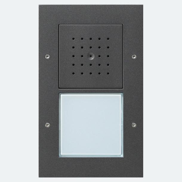 Produktbild Gira Türstation AP flach 1f Türko Anthrazit (Kabelgebunden)