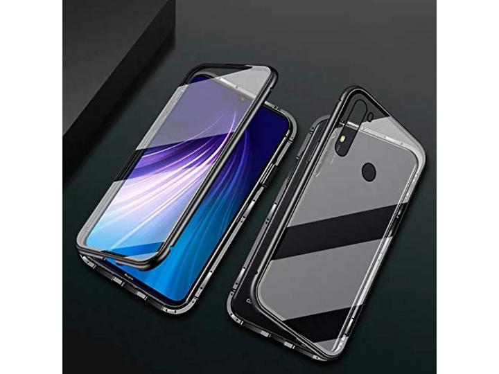 Produktbild G-Case Xiaomi Redmi Note 8 Aluminium Magnetic Glass Case Hülle (Xiaomi Redmi Note 8)