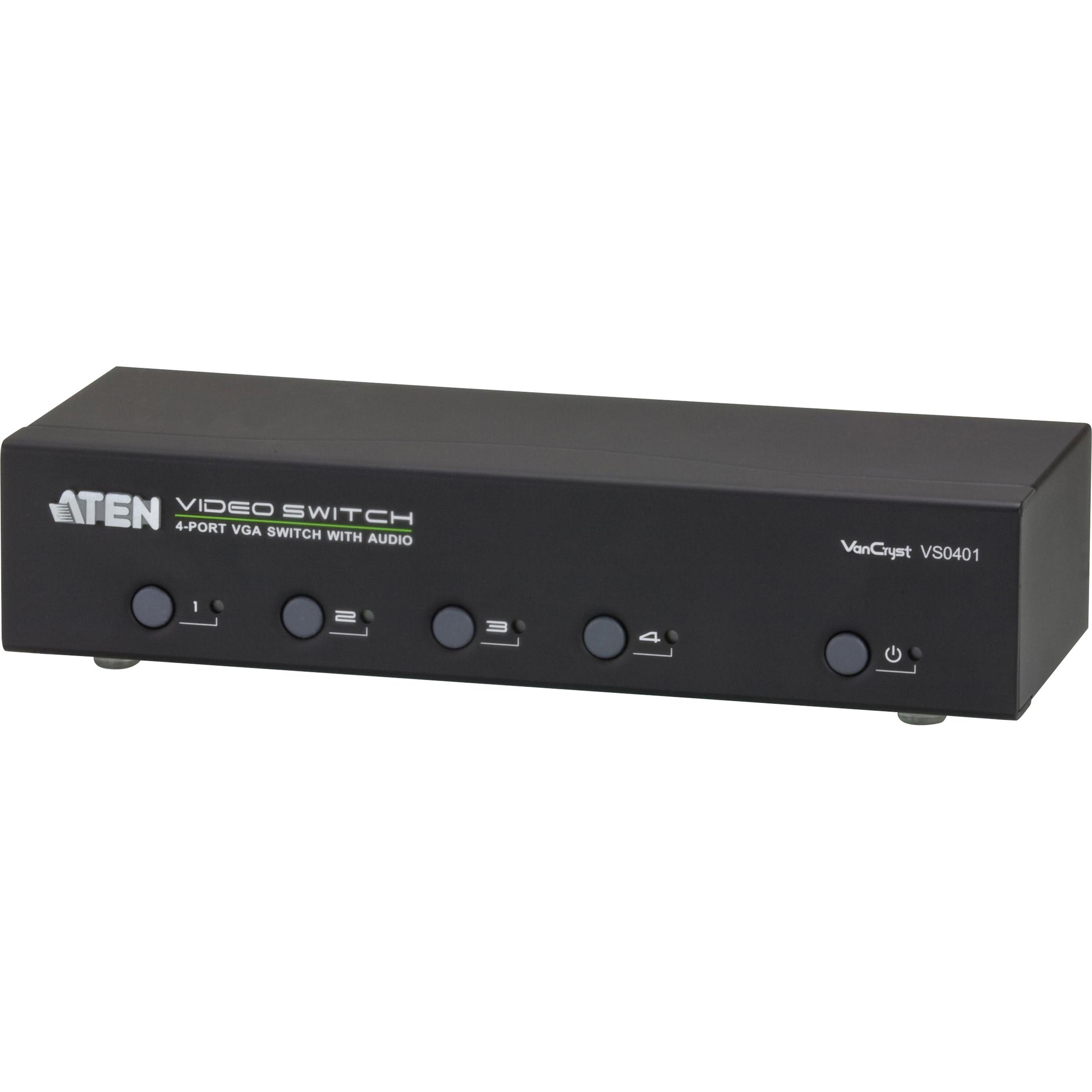 Aten Port VGA Audio/Video Switch, Switch Box