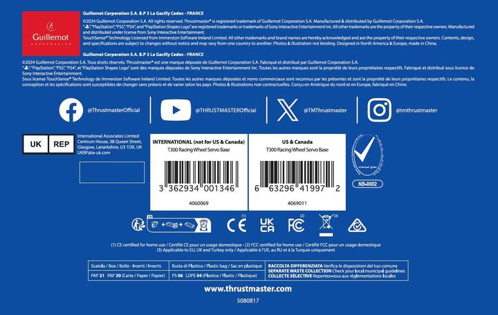 Produktbild Thrustmaster T300 RS Servo Base (PC, PS4, PS5)