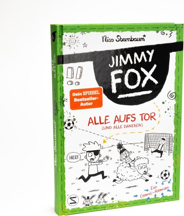 Actual product image Jimmy Fox Alle aufs Tor (und alle daneben) (German, Nico Sternbaum, 2024)