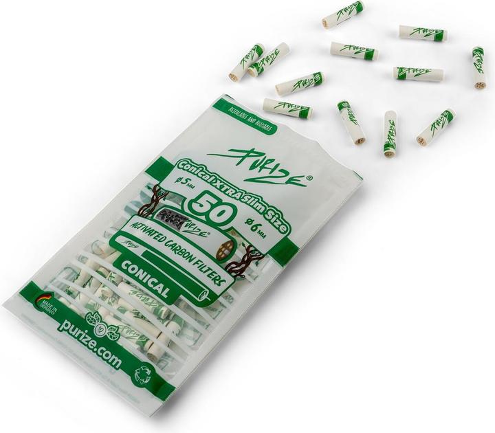 Produktbild Purize Aktivkohlefilter Konische XTRA Slim Size