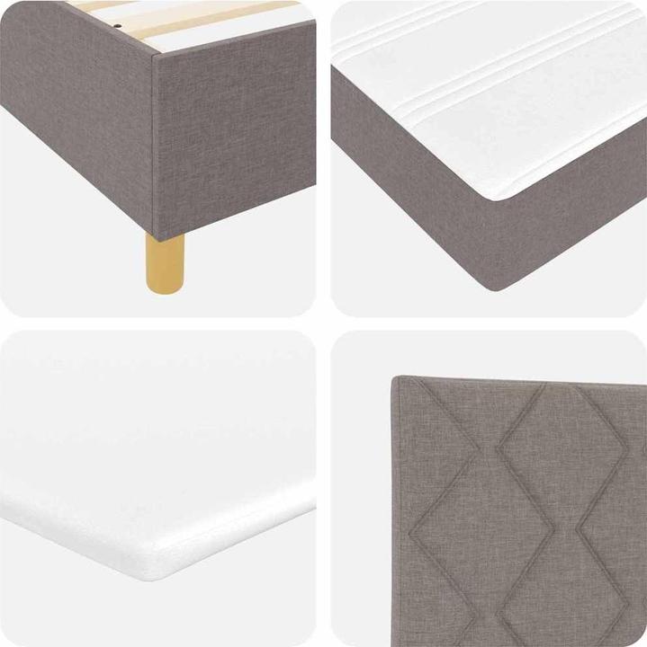 Image du produit VidaXL Lit boxspring (100 x 200 cm)