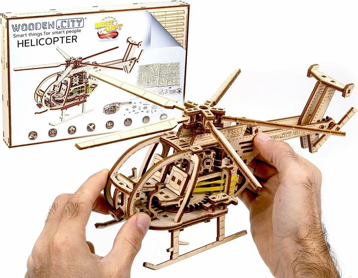 Immagine prodotto WoodenCity Elicottero