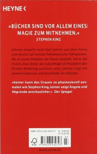 Produktbild Dead Zone (Deutsch, Stephen King, 2007)