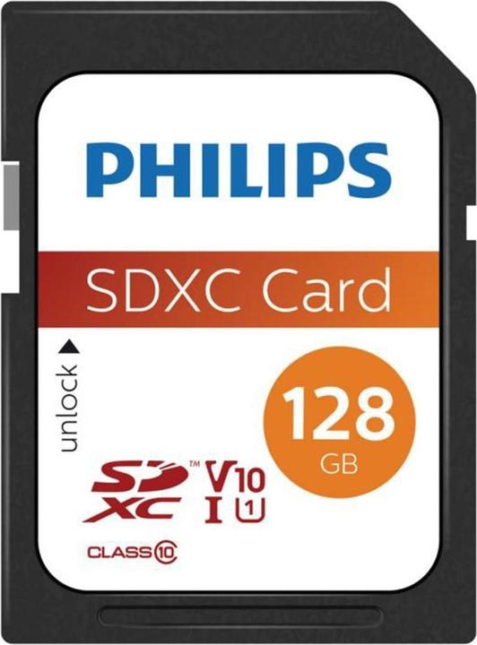 Philips Sdxc (128 GB, SDXC, U1, UHS-I)