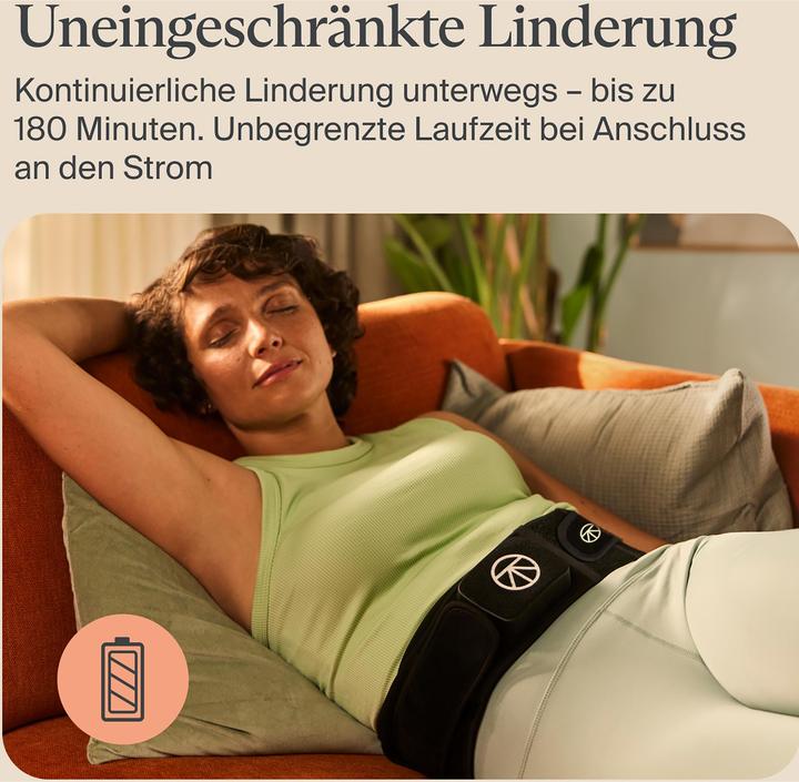 Actual product image Therabody Massagegurt Thermback LED