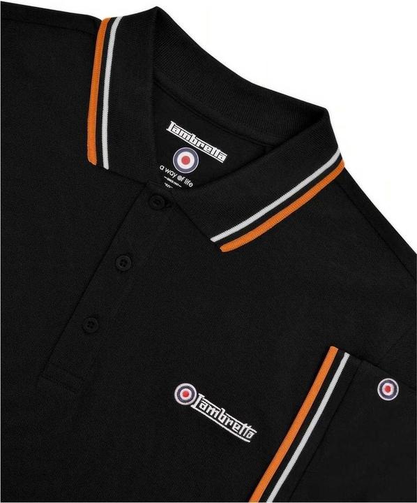 Produktbild Lambretta Polohemd mit Spitze (S)